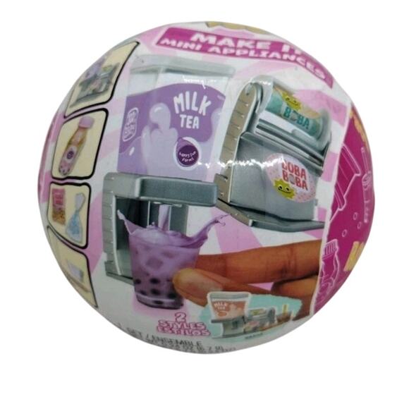 Lot of 2 MGA's Miniverse Make It Mini Appliances Mini, Boba & Espresso Machine - Picture 4 of 5